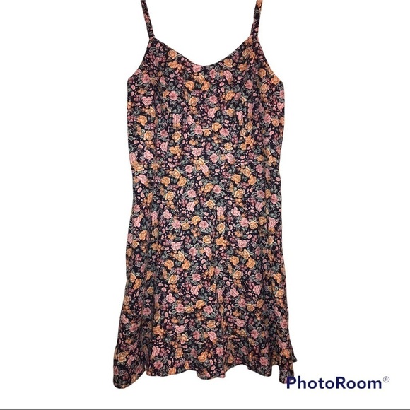 Old Navy NWT Floral Sun Dress Size Large - Picture 1 of 6